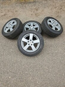 zimní Alu kola Enzo Škoda Volkswagen 5x112 6,5jx16 et50 pneu - 2