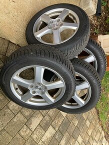 5X112 ZIMNÁ SADA GODYEAR 205/55/16 PASUJÚ VW SKODA - 2