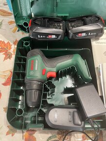 Bosch UniversalDrill 18V 2 baterky nova nepoužívaná - 2