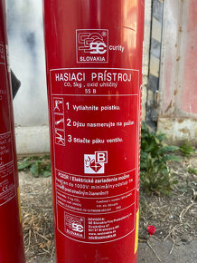 Hasiaci prístroj CO2 5kg - 2