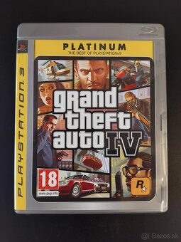 Hra pre PS3 - Grand Theft Auto IV Platinum (s plagátom) - 2