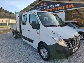 Renault Master Valník 2.3 DCI L4H1P4 7.miest - 100kW - 2