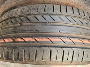 235/45r19 letné 2 ks CONTINENTAL RUNFLAT dezén 6 mm - 2