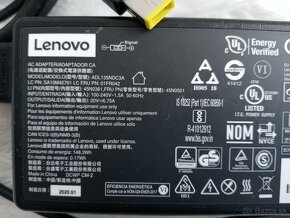 originálny adaptér pre ntb Lenovo , hranatá koncovka 135W - 2