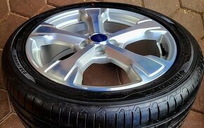 alu R18 5x108, pneu 235/45, orig. Ford, ako NOVÉ - 2