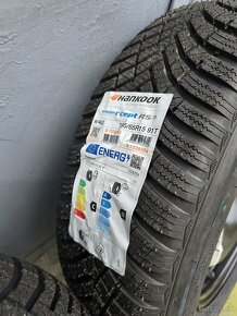 nové Škoda 5x100 195/65 R15 Hankook Winter Icept RS3 DOT2323 - 2