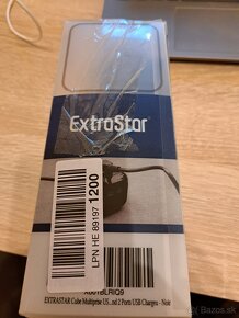 EXTRASTAR napájacia kocka s 2x USB portom, 4x napájacou zás. - 2