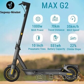 Ninebot max g2 35km/hod - 2