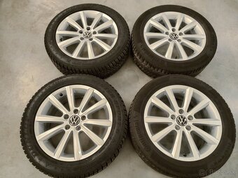 4ks zimne ALU 5x112 R17 6,5J ET41 Original VOLKSWAGEN - 2