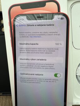 Apple iPhone 12 100% zdravie TOP stav RED - 2