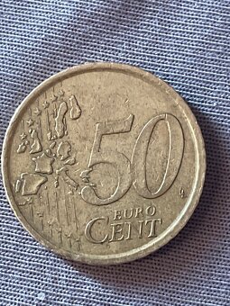 50 centova eurominca spanielsko 2001 - 2