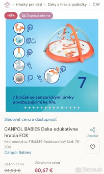 Hracia podložka Canpol Babies FOX - 2