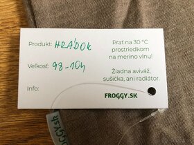 Detské merino termo tričko Hrádok Froggywear - 2