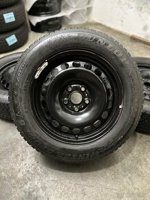 Plechové disky 5x112 R16 - VW Passat B8 + pneu 215/60/16 - 2