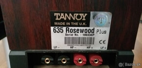 Predám reproduktory TANNOY 635 Rosewood Plus - 2