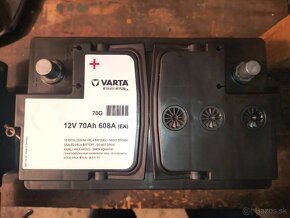 Autobateria VARTA AGM 70Ah/608A - 2