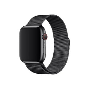 Space Black Milanese Loop remienok 38/40/41mm - 2