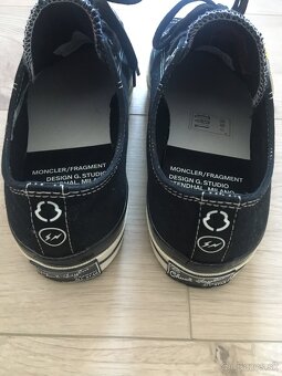 PREDAJ,PEKNÉ,ČIERNE TENISKY MONCLER CONVERSE LIMITOVANÁ EDÍC - 2