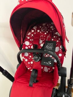 Poťah Cybex Priam 4.0 petticoat red by Jeremy Scott - 2