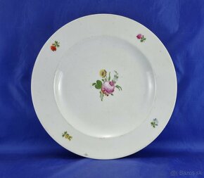 Starožitný porcelánový tanier z 1831 - 2