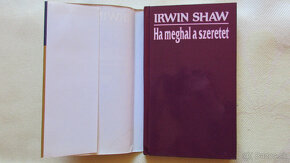 Irwin Shaw: HA MEGHAL A SZERETET (HU) za_0,50 - 2