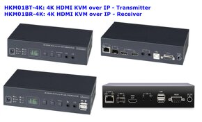 KVM-over-IP 4K Ultra-HD HDMI Extender - 2