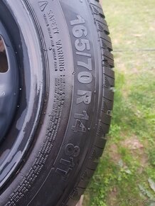 Zimné pneu 165/70 R14  81T na diskoch ET35  5Jx14 H2 - 2