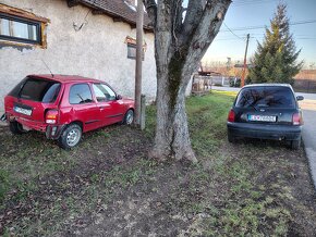 Predám 2x Nissan Micra 1998, 1999 - 2