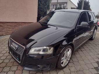 AUDI A3 SPORTBACK 2.0 TDI CR S LINE ROK VÝROBY 2009 - 2