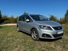 Seat Alhambra 2.0tdi 103 kW,7M,tazne,webasto,dets. podsedaky - 2