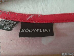 Bodyflirt dámsky top pre moletky kvietkovaný XXXL - 2