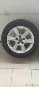 Audi 7,5 J16  5 x 112, ET 45 s pneu Michelin 225/55R16 - 2