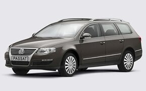 Volkswagen Passat B6 combi  - zadné plato, roleta do kufra - 2