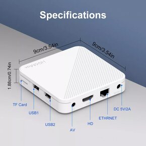 android TV BOX H96Max  - nový - android 14 - 2