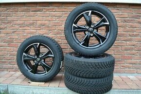 5x114,3 R17 Zimna sada Org. Toyota C-HR + 215/60 R17 Nokian - 2