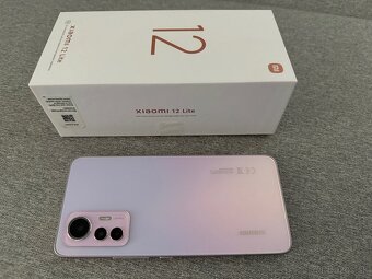 Predám Xiaomi 12 Lite pink 128GB - 2