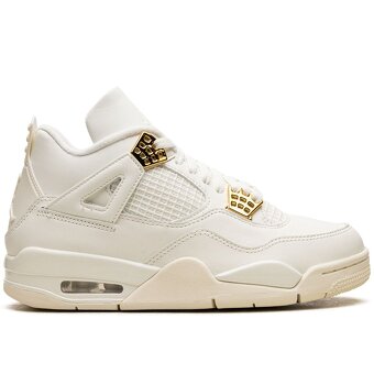 Jordan 4 Metallic Gold Novy - 2