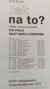 Servisný manuál Jak na to Seat Ibiza / Cordoba / VW Polo - 2