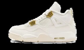 Jordan 4 White/Gold - 2