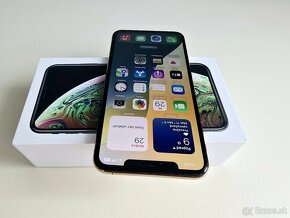 Apple iPhone XS MAX 64GB Gold,Baterka 100% TOP STAV - 2