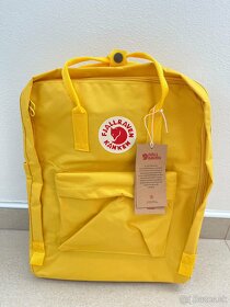 Žlutý a Navy Blue Fjallraven Kanken batoh (20L) - 2