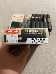 Norma Oryx 9,3x62 18,5g - 2