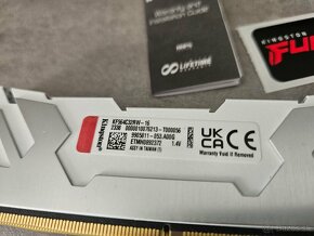 32GB Kingston FURY 2x16GB DDR5 6400MHz CL32 Renegade XMP - 2