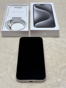 iPhone 15 Pro White Titanium 256 GB - 2