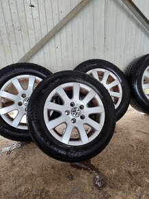 Sada kolies 5x112 r15 +pneu na dojazdenie - 2