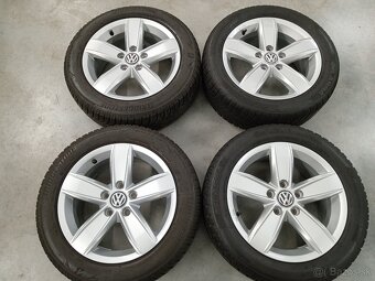 4ks zimne ALU 5x112 R16 6,5J ET42 Original VOLKSWAGEN - 2