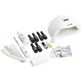 NOVÁ Gél lak sada na nechty Manicure Box Hybrid 120W - 2