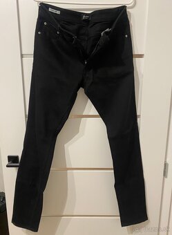 JACK & JONES Skinny Džínsy 'JJLiam' vo farbe Čierny Denim - 2