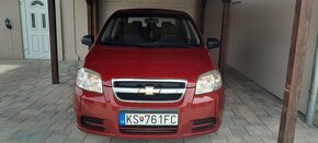 Predám Chevrolet Aveo 1.2 benzin r.v.2011 - 2