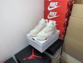 Nike Air Jordan 4 Blank Canvas,basketball, tenisky, boty - 2